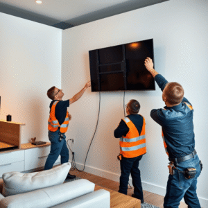 Colgado de Televisor